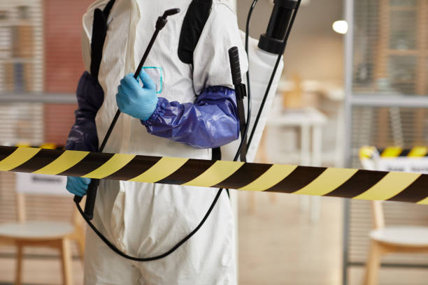 Professional Trauma Scene Cleanup technician working in Marshall, AR